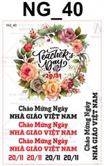 Decal Nhà Giáo 20/11 - DNG - DNG40