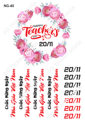 Decal Nhà Giáo 20/11 - DNG - DNG45