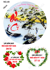 Decal Nhà Giáo 20/11 - DNG - DNG49