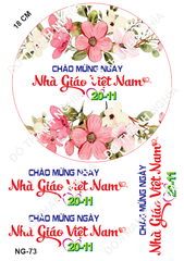 Decal Nhà Giáo 20/11 - DNG - DNG73