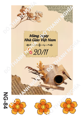 Decal Nhà Giáo 20/11 - DNG - DNG84