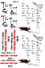 Decal Nhà Giáo 20/11 - DNG - DNG90