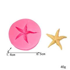 Khuôn Silicon - Biển - Sao - 4.9cm