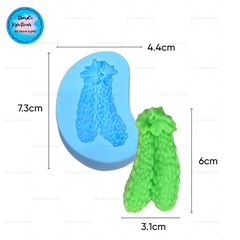 Khuôn Silicon - Rau Củ - Trái Dưa Chuột 5cm