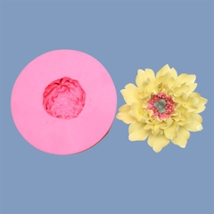 Khuôn Silicon - Hoa Mẫu Đơn Đại Xòe 12.6cm