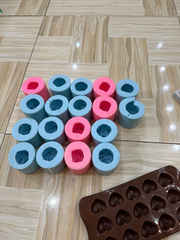 Khuôn Silicon - Hoa Hồng Xoắn Trung Thanh Lý ( không bán hàng mới)