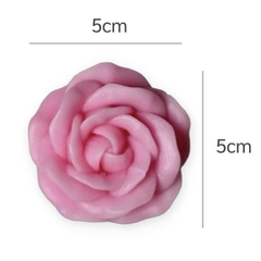 Khuôn Silicon - Hoa Hồng Nở J - 6cm J121