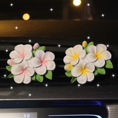 Khuôn Silicon - Hoa Sứ - 6.1cm - chùm hoa Sứ Kèm Lá