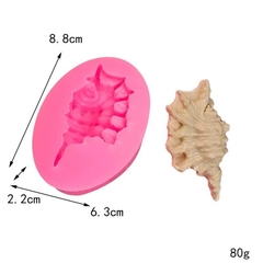 Khuôn Silicon - Sinh Vật Biển TH - Ốc Biển 7.5cm