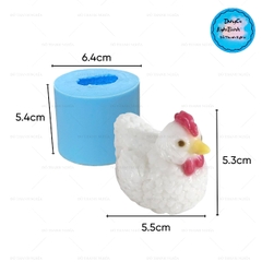 Khuôn Silicon - Động Vật - Con Gà