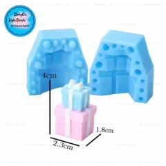 Khuôn Silicon - Hộp Quà - 2 Mảnh Tầng
