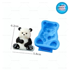 Khuôn Silicon - Động Vật - Gấu Trúc