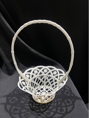 Giỏ Nhựa - Bó Hoa Có Quai - 14cm