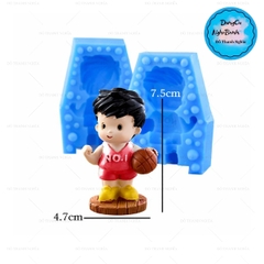 Khuôn Silicon - Cầu Thủ - 2 Mảnh 7.5cm No.1