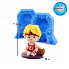 Khuôn Silicon - Cầu Thủ - 2 Mảnh 7.5cm 23