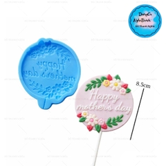 Khuôn Silicon - Chữ Happy Morthers Day 8.5cm