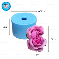 Khuôn Silicon - Hoa Hồng Xoắn - 5cm