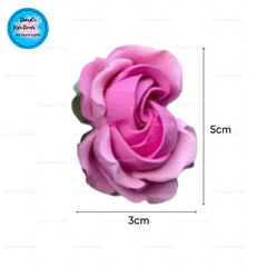 Khuôn Silicon - Hoa Hồng Xoắn - 5cm