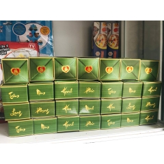 Hộp Giấy - Bánh Phu Thê - Trăm Năm Hạnh Phúc  5x5cm Cao 4cm