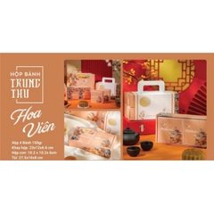 Hộp Giấy - Bánh Trung Thu Quai Xách - 4 Bánh - 4N05