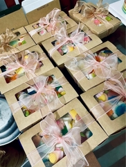 Hộp Giấy - Cup Cake - 12 Bánh - Màu Da Bò