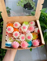 Hộp Giấy - Cup Cake - 12 Bánh - Màu Da Bò