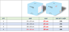Hộp Giấy - Vuông Cao H30cm