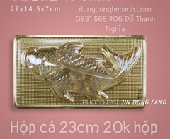 Hộp Nhựa - Cá Chép -  23cm