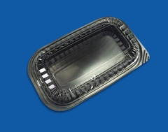 Hộp Nhựa - Chữ Nhật HT17 - 20.5x11.5cm Cao 5cm - Đế Trắng