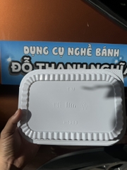 Hộp Nhựa - Chữ Nhật HT203 Đế Trắng - 24x17cm Cao 5cm