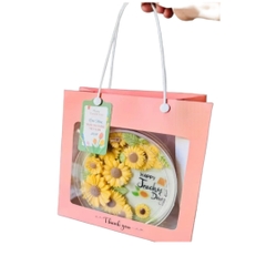 Hộp Nhựa Mika - Tròn 20x5.5cm - Cứng Giòn - 1200ml