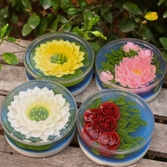 Hộp Nhựa Mika - Tròn 20x5.5cm - Cứng Giòn - 1200ml