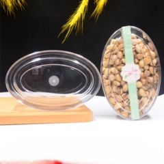 Hộp Nhựa - Oval 18x5.6cm - 660 ml Mika Cứng Giòn E-750