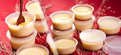 Hộp Nhựa - Tròn Bánh Flan - Số 1 90ml - Set 50