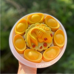 Hộp Nhựa - Tròn H25 - 16cm Cao 5cm - Đế Trắng