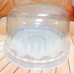 Hộp Nhựa - Tròn H47 - 19cm Cao 13cm - Nắp Mô