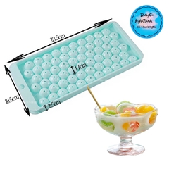 Khay Đá Nhựa - 63c  - Mochi 1.7cm