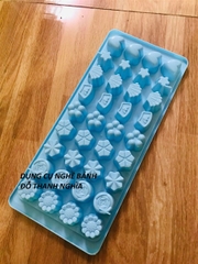 Khay Đá Nhựa CH - KD08 - TH 36c - Tim Sao Sò Hoa