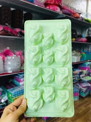 Khay Đá Nhựa VT - KD18 - TH 12c - Hồng Búp