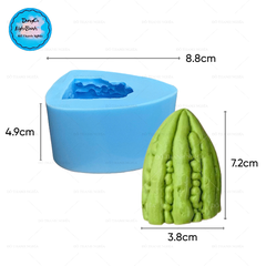 Khuôn Silicon - Món Ăn - 1 Trái Khổ Qua Tách Lẻ Từ Set 4
