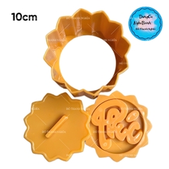 Khuôn Ấn Xôi - Cánh Sen Tròn - Chữ Phúc Việt VT - 10cm
