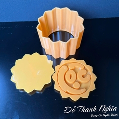 Khuôn Ấn Xôi - Cánh Sen VT Tròn - Lộc 10cm
