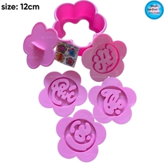 Khuôn Ấn Xôi - Mai 5 Cánh NL - 12cm - Bộ 4 mai Phúc Lộc Thọ Hỷ
