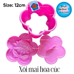 Khuôn Ấn Xôi - Mai 5 Cánh NL - 12cm - Hoa Cúc