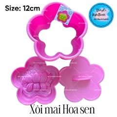 Khuôn Ấn Xôi - Mai 5 Cánh NL - 12cm - Hoa Sen