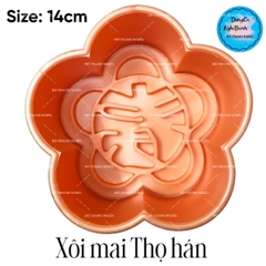 Khuôn Ấn Xôi - Mai 5 Cánh NL - 14cm - Thọ - Hán