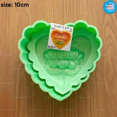 Khuôn Ấn Xôi - Tim Khía NL - 10cm - Hoa Sen