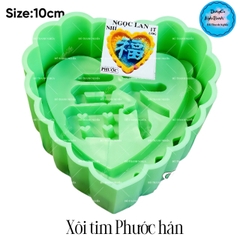 Khuôn Ấn Xôi - Tim Khía NL - 10cm - Phước - Hán