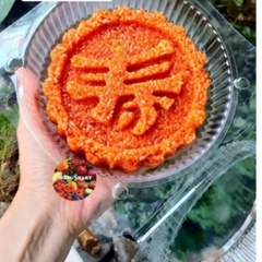 Khuôn Ấn Xôi - Tròn Khía NL - 14cm - Thọ - Hán