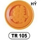 Khuôn Ấn Xôi - Tròn VT - 10cm - Song Hỷ - Hán